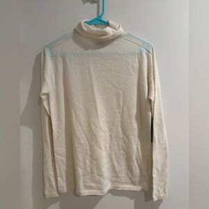 Nordstrom Singature Cashmere Sweater Size Small NWT Ivory